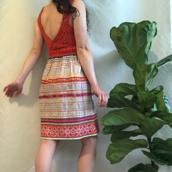 Free People Patterned Dress - Picture 2 of 2